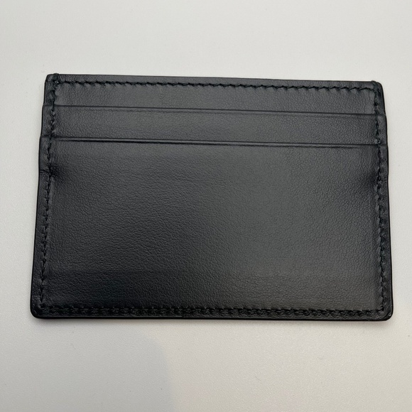 GUCCI Black and Gold 4-slot Card Holder w/ Cert of Authenticity - NWOT - Picture 2 of 4